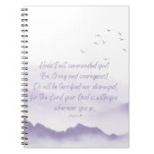 Paarse waterverf notitieboek (Voorkant)