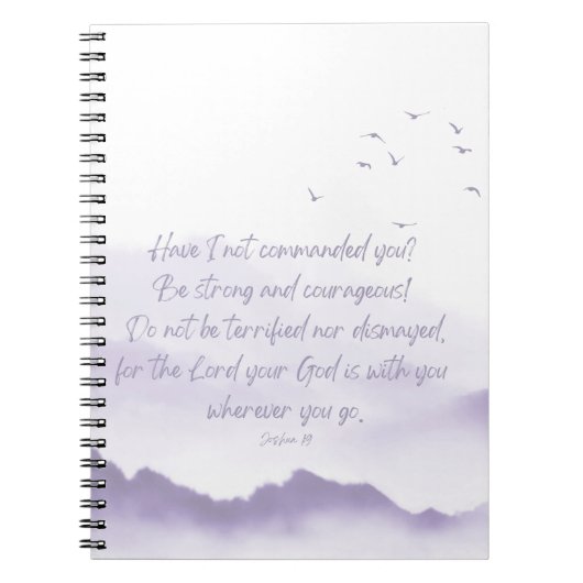 Paarse waterverf notitieboek (Voorkant)