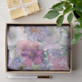 Paarse Waterverf ontkoppeling Tissuepapier (Geschenk)