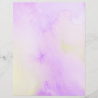Paarse Waterverf Pagina