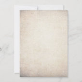 Paarse Waterverf - Scharter voor startsein Save The Date (Achterkant)