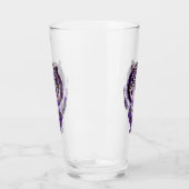 Paarse Waterverf Tiger Glas (Links)