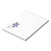 Paarse Waterverf ventilator Notitieblok (Linkerzijde)