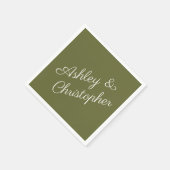 Paarse Waterverf Wildflower Cocktail Party Servet (Hoek)