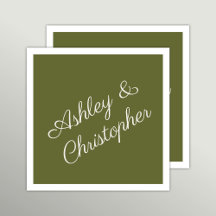 Paarse Waterverf Wildflower Cocktail Party