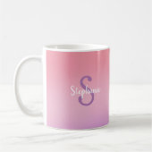 Paarse Waterverven Koffiemok (Links)