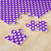 Paarse Weave Legpuzzel (Zijkant)