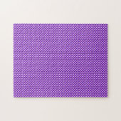 Paarse Weave Legpuzzel (Horizontaal)