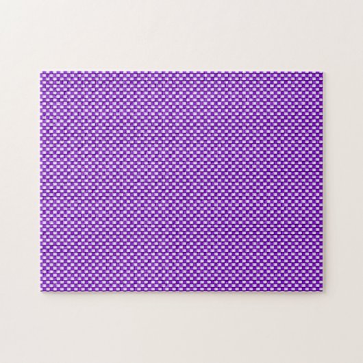 Paarse Weave Legpuzzel (Horizontaal)