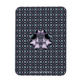 Paarse Web Magneet (Verticaal)