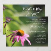 Paarse weddenschap kaart (Voorkant / Achterkant)