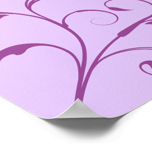 Paarse weddenschappen poster (Hoek)