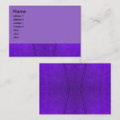 paarse weegschalen visitekaartje (Voorkant / Achterkant)