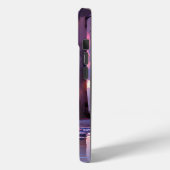 Paarse Weer Anime Impressionisme Case-Mate iPhone Case (Achterkant / Links)