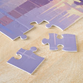 Paarse Weer Anime Impressionisme Legpuzzel (Zijkant)