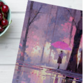 Paarse Weer Anime Impressionisme Legpuzzel