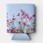  Paarse weide met wilde bloemen Blikjeskoeler (Achterkant)