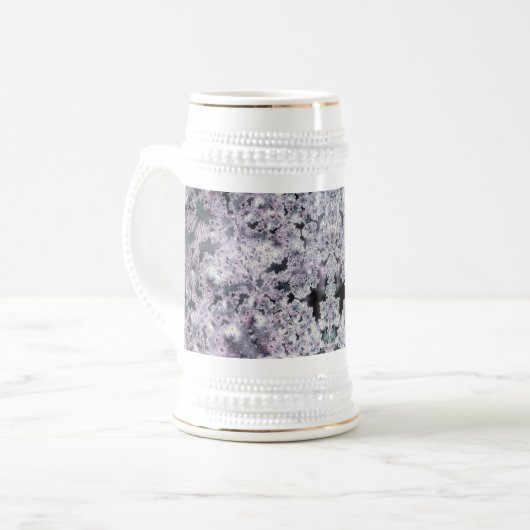 Paarse wereld bierpul (Voorkant links)