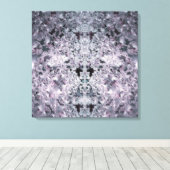 Paarse wereld canvas afdruk (Insitu (Houten vloer))