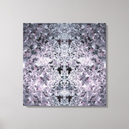 Paarse Wereld Canvas Afdruk (Voorkant)
