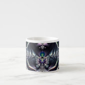 Paarse wereld espresso kop (Voorkant)