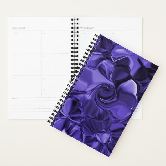 Paarse wervelingen planner (Display)
