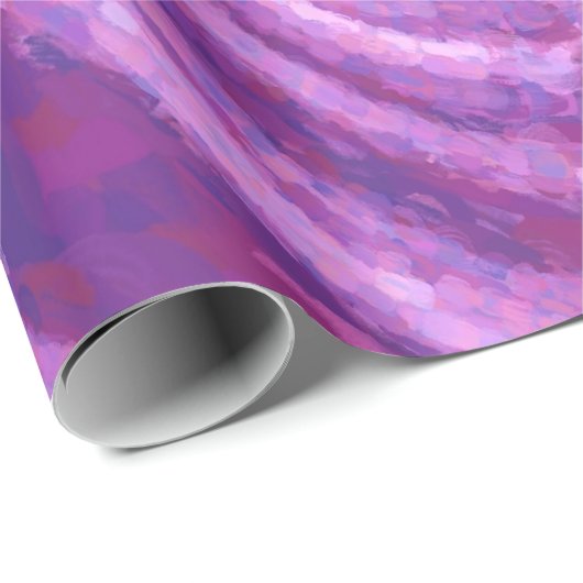 Paarse wervelkolom cadeaupapier (Rol Hoek)