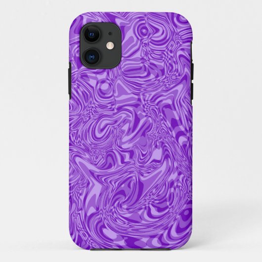 Paarse wervelkolom Case-Mate iPhone case (Achterkant)