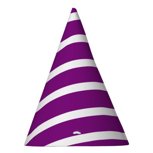 Paarse wervelkolom feesthoedjes (Rechts)