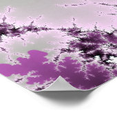 Paarse wervelkolom poster (Hoek)