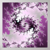 Paarse wervelkolom poster (Voorkant)