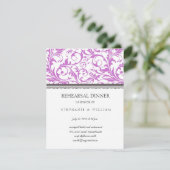 Paarse wervelkolom repetitie binnenste Kaart (Staand voorkant)