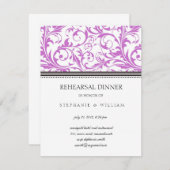 Paarse wervelkolom repetitie binnenste Kaart (Voorkant / Achterkant)