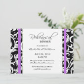 Paarse wervelkolom repetitie binnenste Kaart (Staand voorkant)