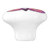 Paarse whisky keramische knop (Zijkant)