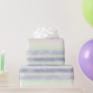 Paarse White Unicorn Dream Cadeaupapier