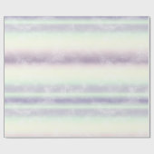 Paarse White Unicorn Dream Cadeaupapier (Vlak)