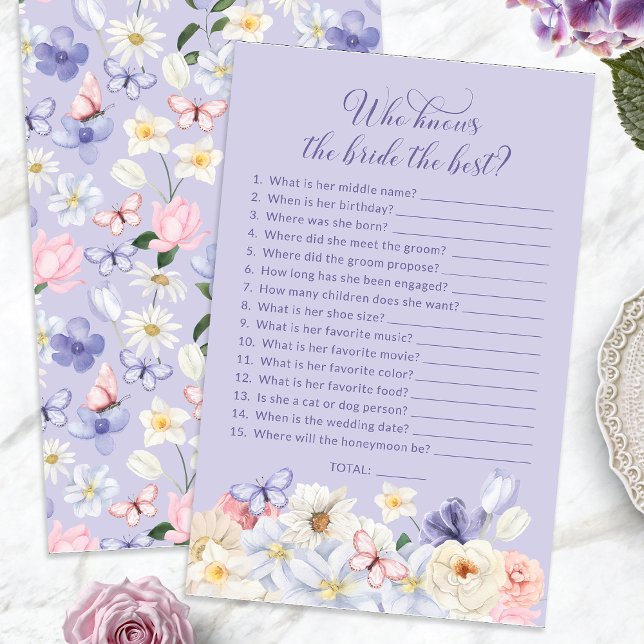 Paarse Wie Kent De Bruid Spel (Purple Who Knows The Bride Game
)
