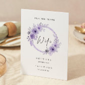 Paarse WiFi-code, uitnodiging voor WiFi Connect