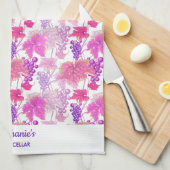 Paarse wijnbereiding op basis van wijnbereiding theedoek (Quarter Fold)