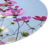  Paarse Wild Flowers Meadow Foto Snijplank (Hoek)