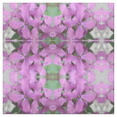 Paarse Wildbloemen Floral Patterned Fabric Stof (Swatch)