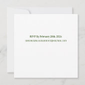 Paarse Wildbloemen Kaart (Achterkant)