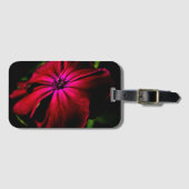 Paarse Wilde Bloem bc ltcnm Bagagelabel (Voorkant (horizontaal))