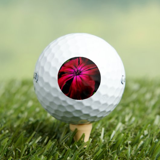 Paarse Wilde Bloem css gbcna Golfballen (Insitu Shirt)