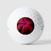 Paarse Wilde Bloem css gbcnm Golfballen (Voorkant)