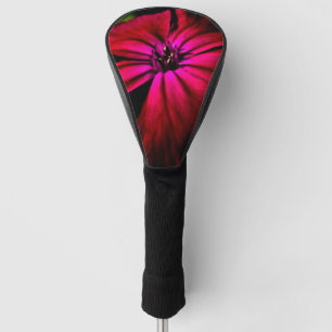 Paarse wilde bloem dcm golfheadcover