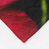 Paarse Wilde Bloem fbcnm Fleece Deken (Hoek)