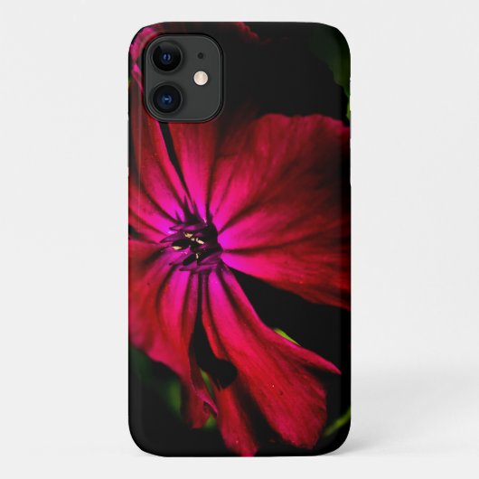 Paarse wilde bloem iphcna Case-Mate iPhone case (Achterkant)