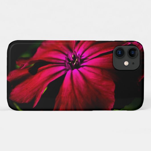 Paarse wilde bloem iphcna Case-Mate iPhone case (Achterkant (horizontaal))